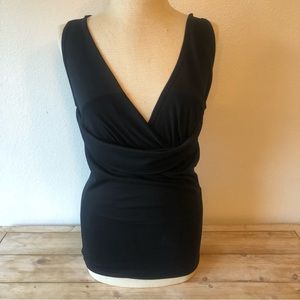 Lalabu Black Tank Holds Baby In Front Size Medium